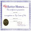 Better Home - Top Lister Award 1998