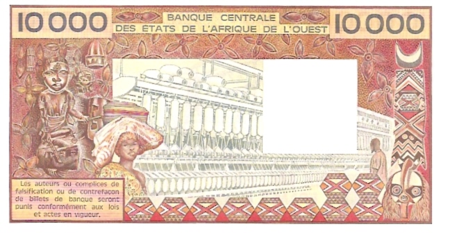 Banque Centrale  10000 Francs  C-Burkina Faso Dimensions: 200 X 100, Type: JPEG