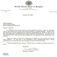 Jury Duty - PG County Maryland