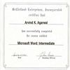 Introduction to Microsoft MS Word Intermediate 1993